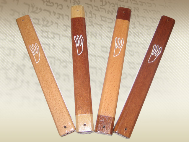נרתיקי מזוזות סטנדרטיים מעץ